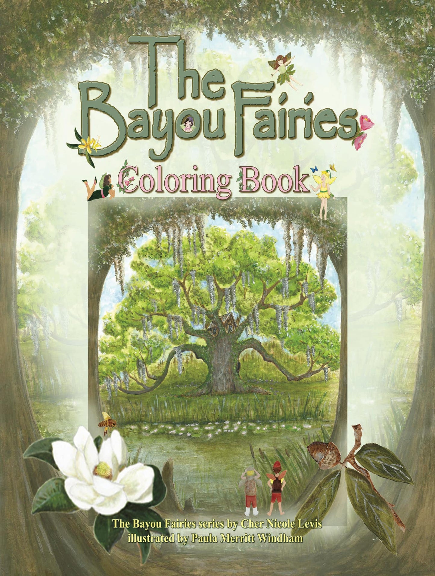 The Bayou Fairies: Coloring Book