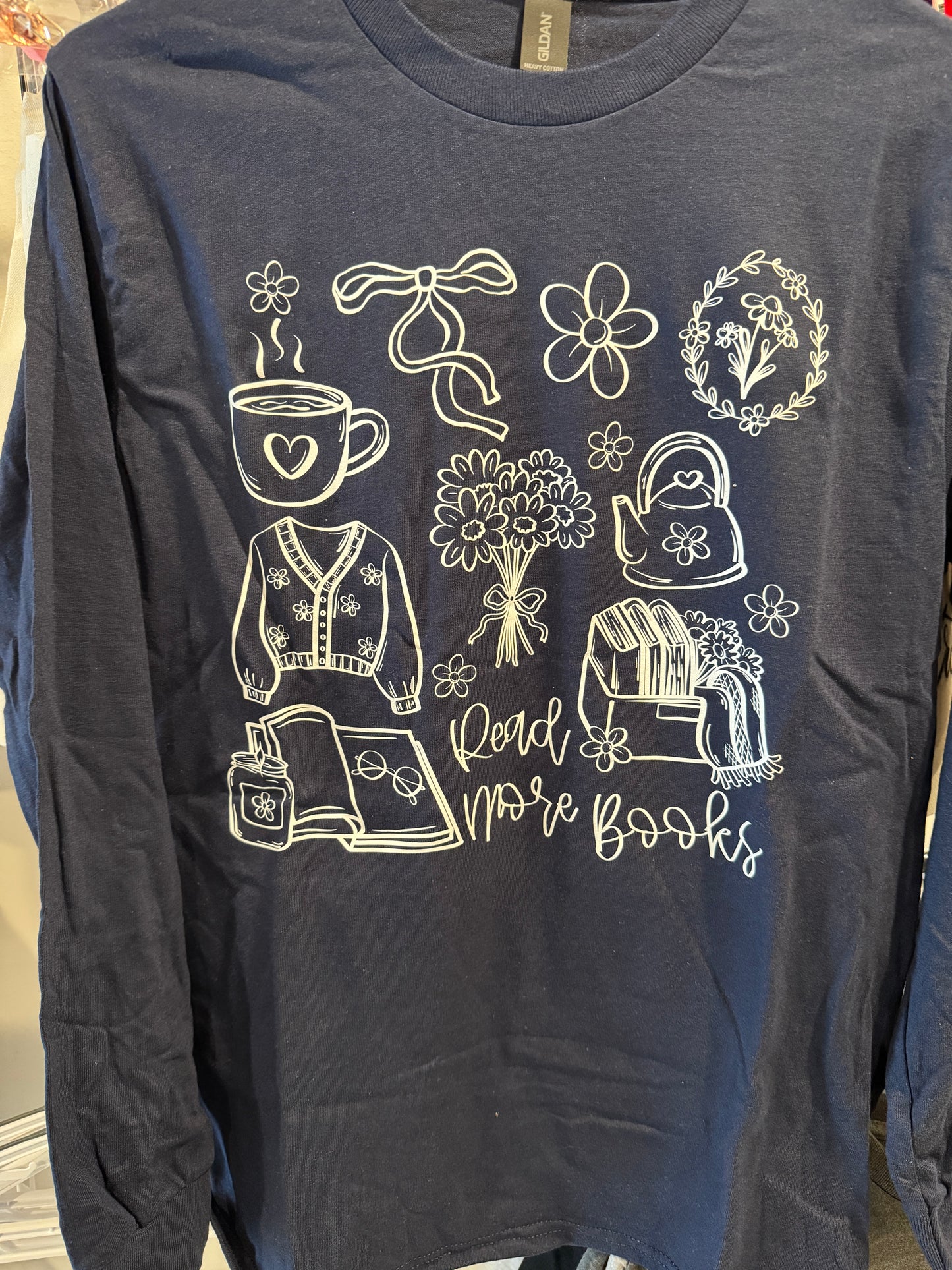 Lo’s Designs: Read More Books Long Sleeve