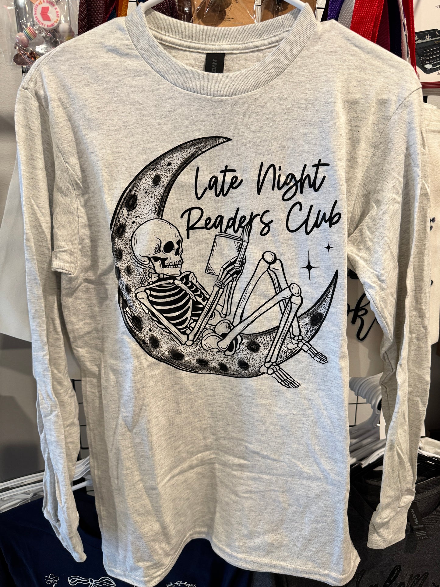 Lo’s Designs: Late Night Readers Long Sleeve (Copy)