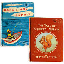 Dandelion Library 2-Sided Book: Babar and Zephir / The Tale of Squirrel Nutkin