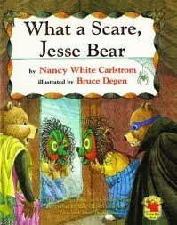 What a scare, Jesse Bear!