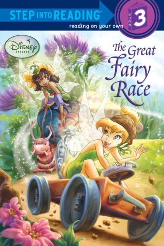 The Great Fairy Race (Disney Fairies) (Step into Reading)