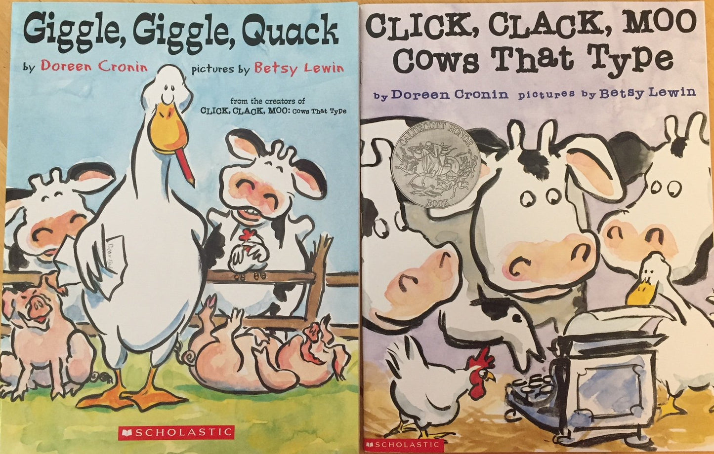 Click, Clack, Moo: Cows That Type