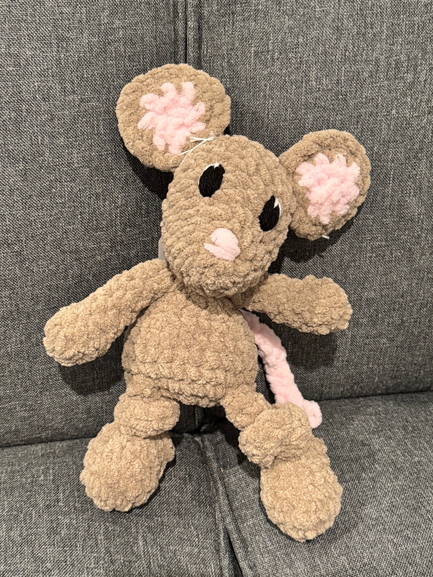 Crocheted Stuffies + Loveys (Size Medium)