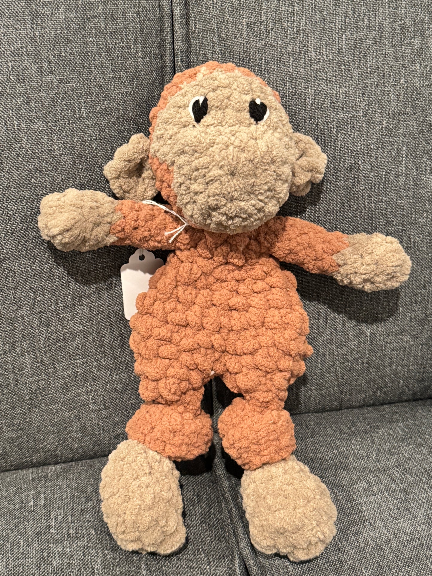 Crocheted Stuffies + Loveys (Size Medium)