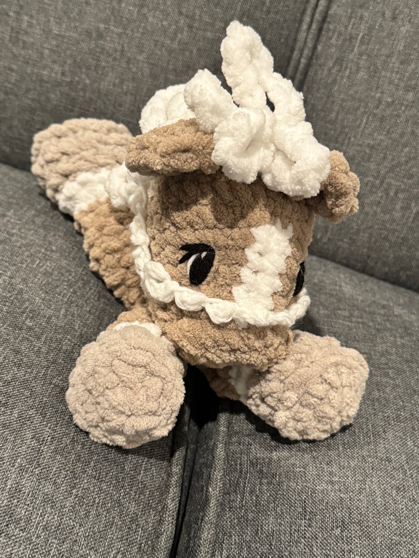 Crocheted Stuffies + Loveys (Size Medium)