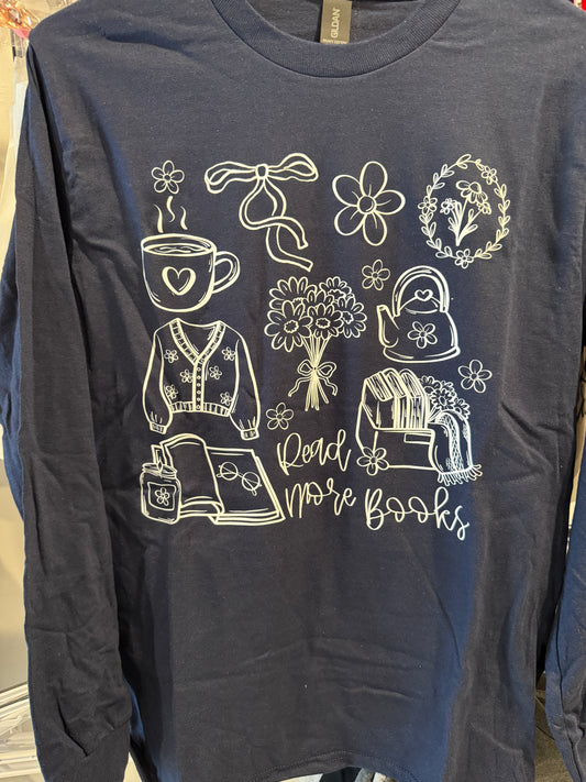 Lo’s Designs: Read More Books Long Sleeve
