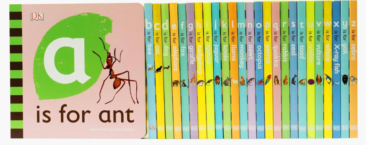 Animal Alphabet Library: 26-book Box Set