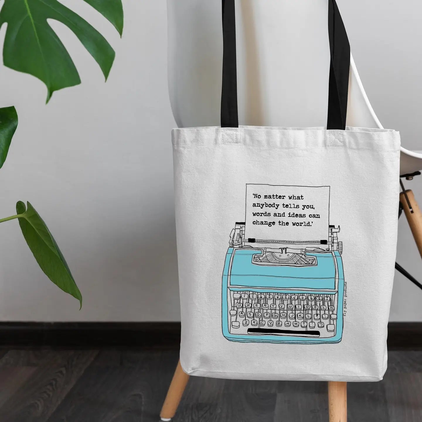 Words and Ideas Can Change The World Tote Bag