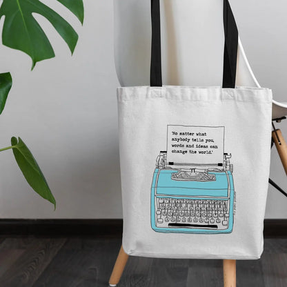 Words and Ideas Can Change The World Tote Bag